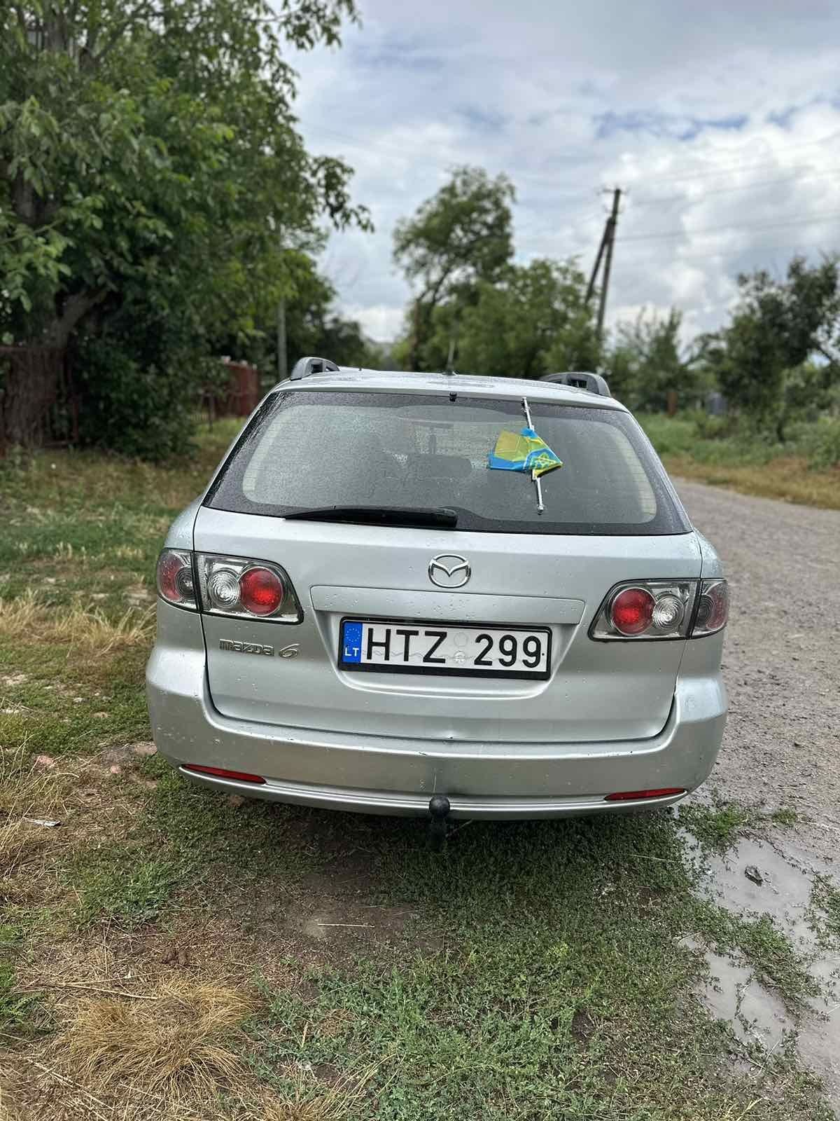 Мазда 6 2005 бляха