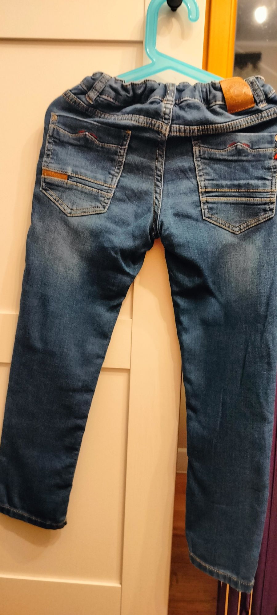Spodnie jeansy 116