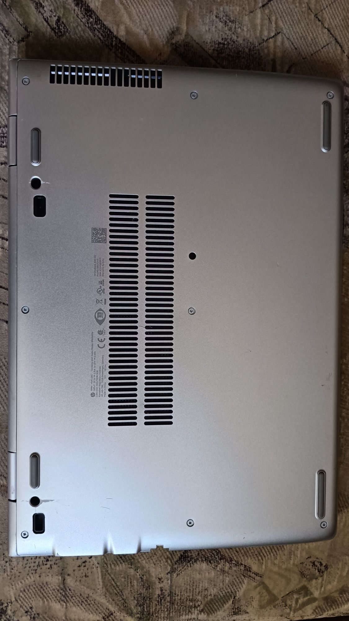 Продам ноутбук hp 640 g5