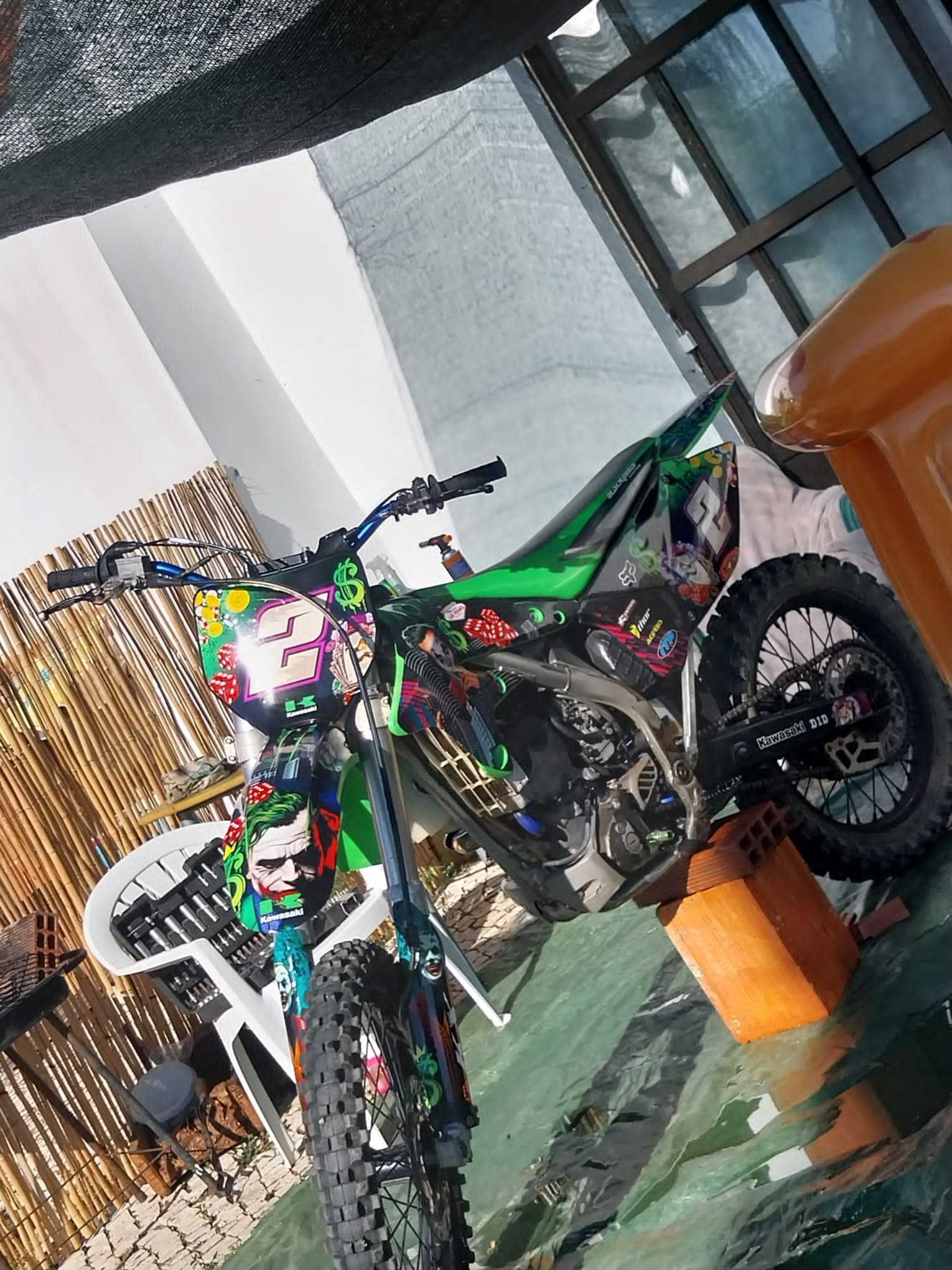 Troco kx 250f por mota a 2t ou vendo