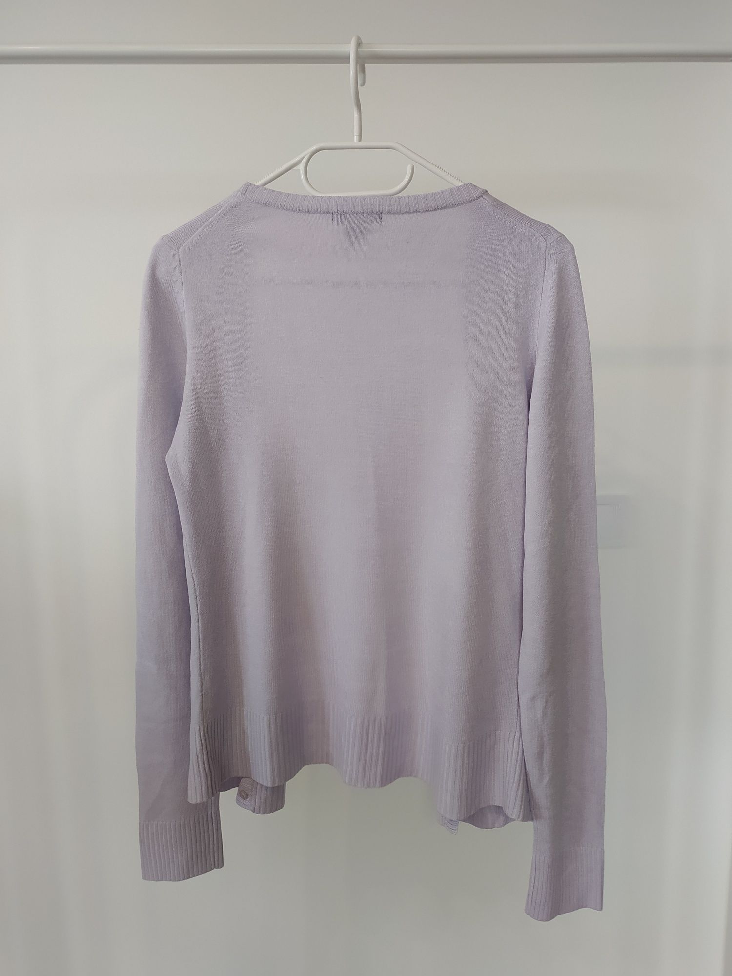 Lawendowy sweter H&M rozmiar S