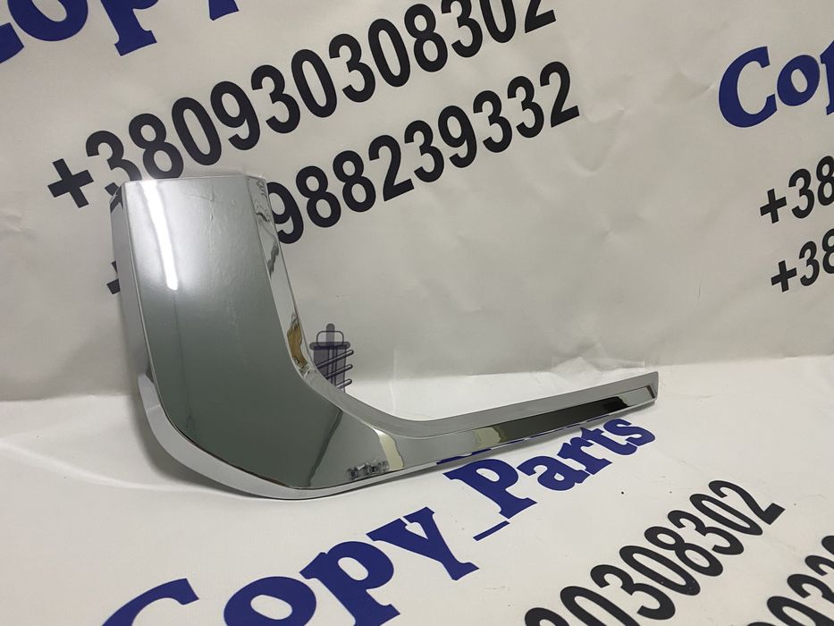 Молдинг, хром бампера mitsubishi outlander sport, asx 2020, 2021, 2022