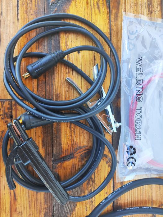 Продам рукав горілку для напівавтомата і комплект кабелів для ММА