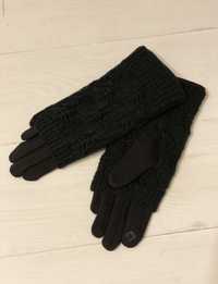 Rękawiczki zimowe ocieplane czarne
