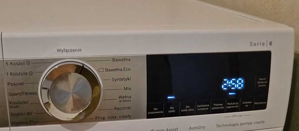 Suszarka Bosch WQG241ASPL / Nie włącza się - Naprawa