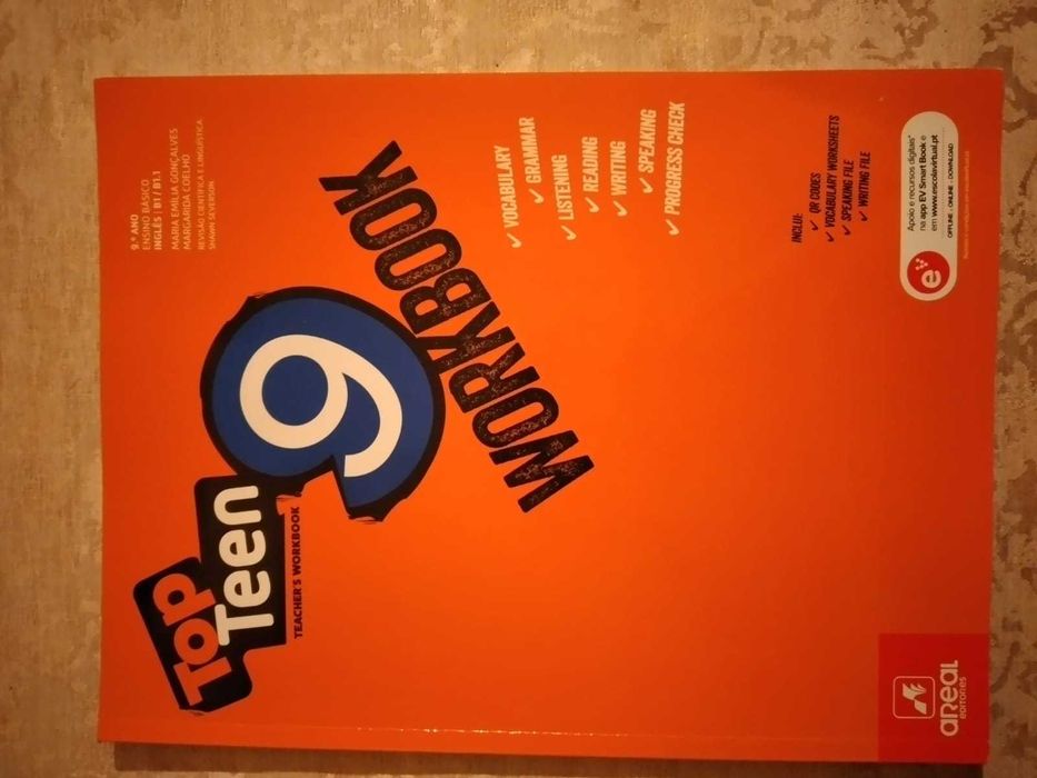 Top Teen Manual e CA Inglês 9.º ano - Versão professor