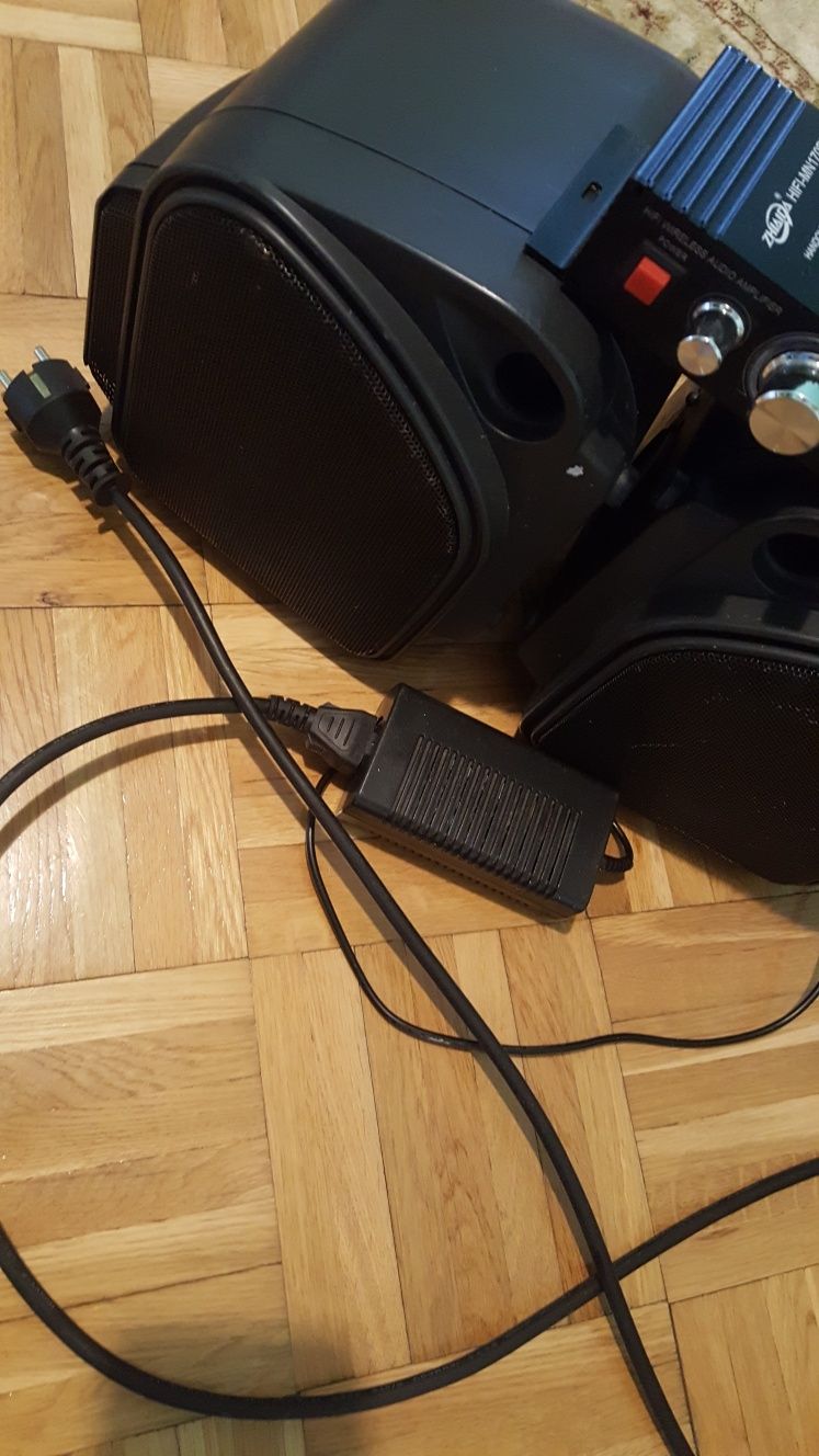 Kompletny zestaw wzmacniacz hi-fi bluetooth głośniki