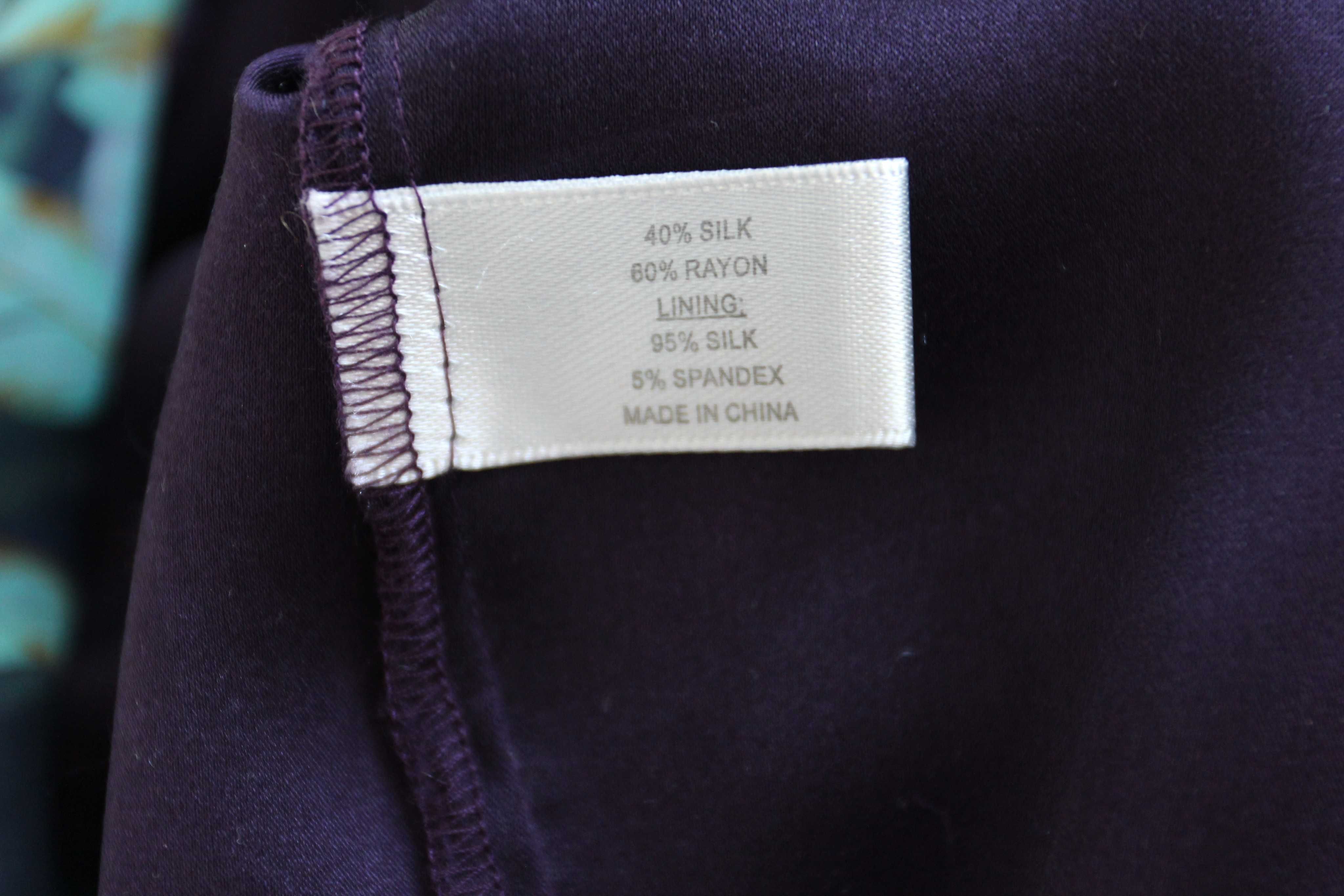 Jedwabna sukienka bez wad, Tone Barker SILK, S