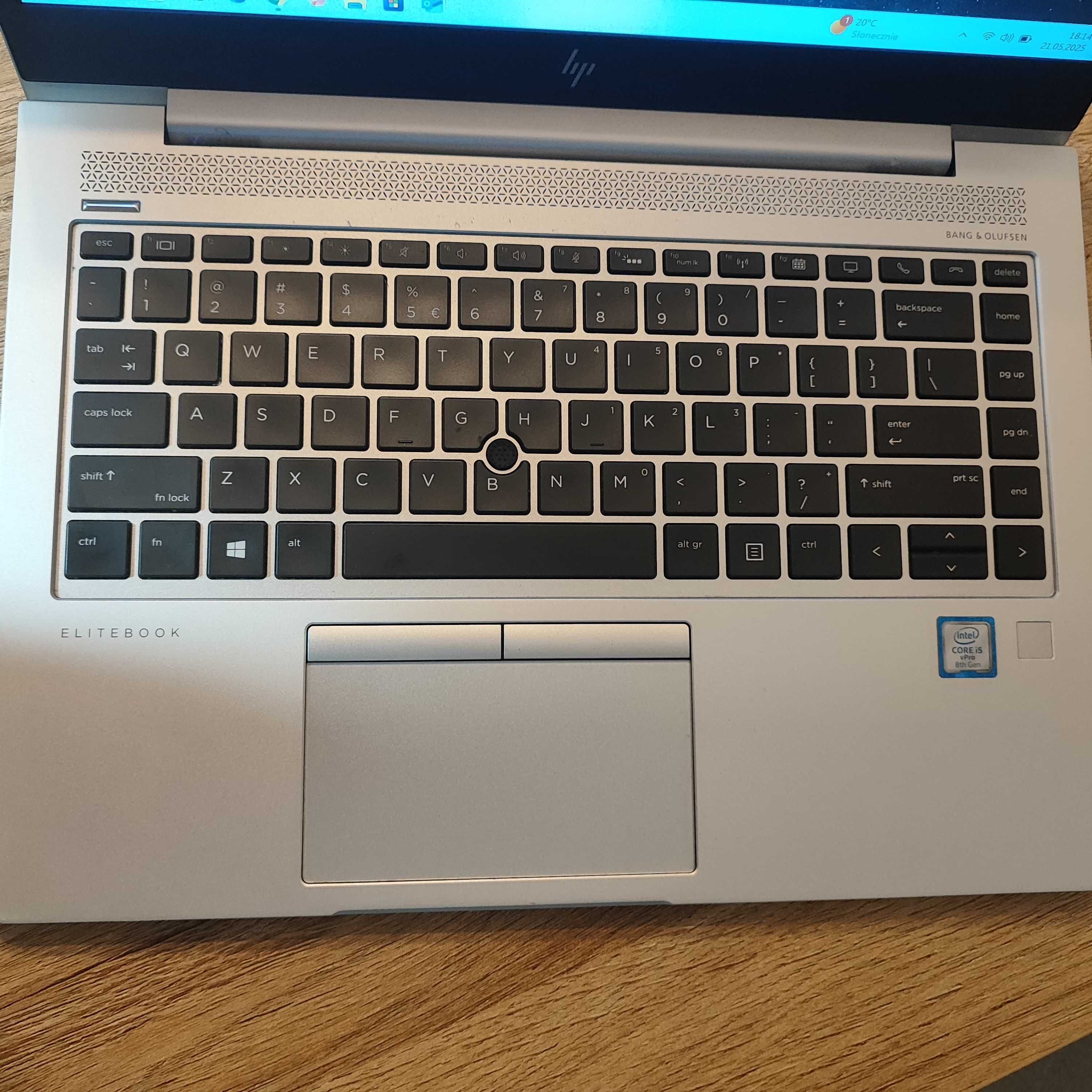 HP EliteBook 840 G6 16GB 512 SSD i5-8365U Nowa bateria Stacja dokująca