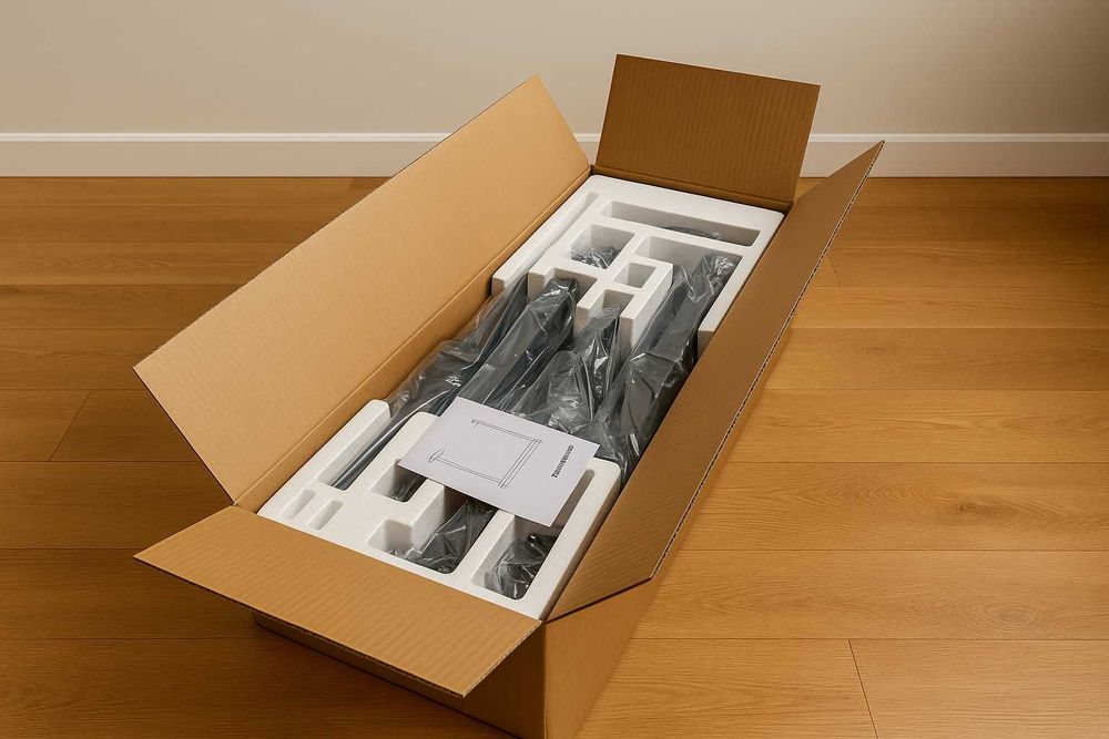 Nowe Biurko Elektryczne Regulowane 120x60cm Gamingowe do Domu do Biura