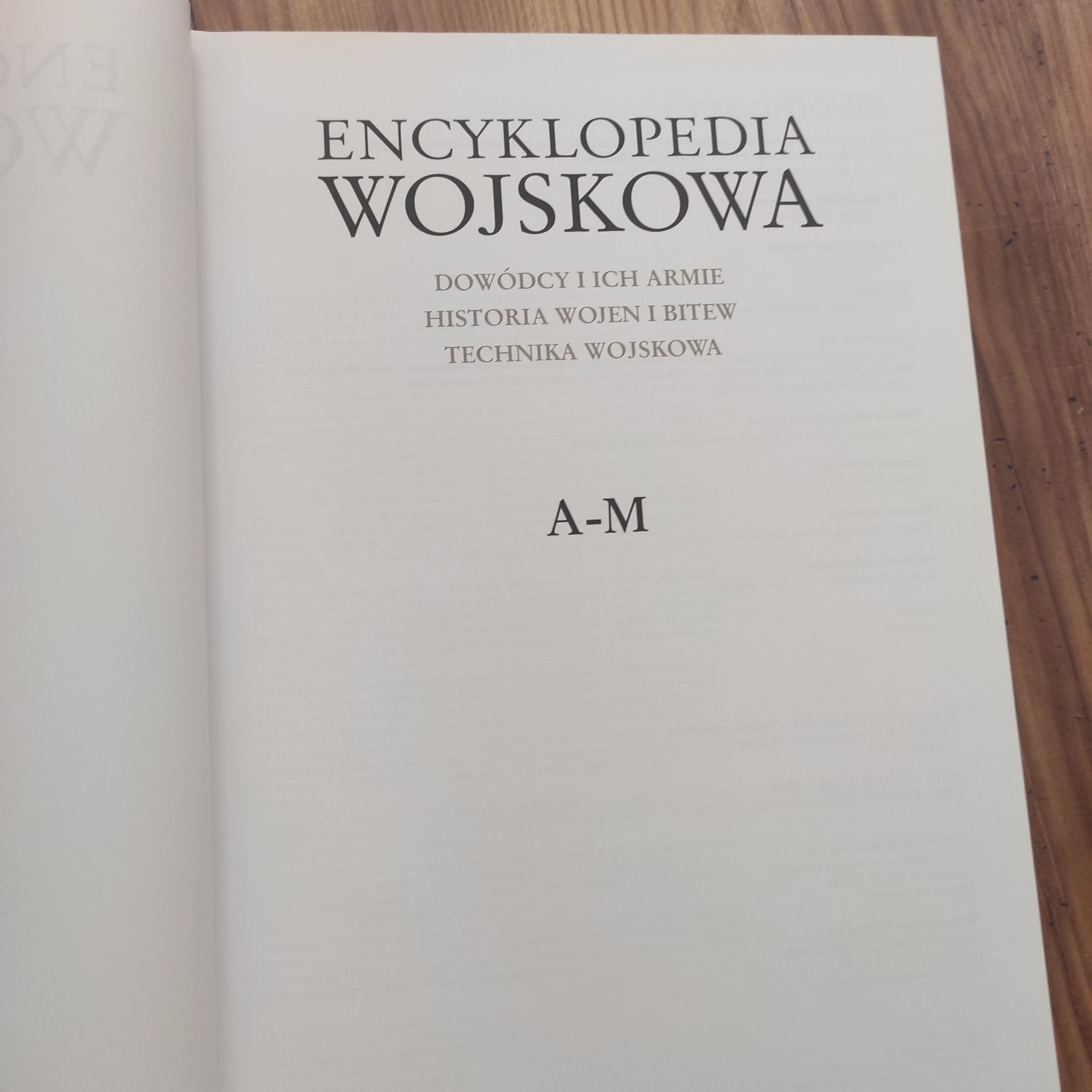 Encyklopedia wojskowa Dowódcy i ich Armie, historia wojen i bitew,