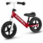 rowerek biegowy jeździk kidwell rebel koła 12" lekki regulowany red