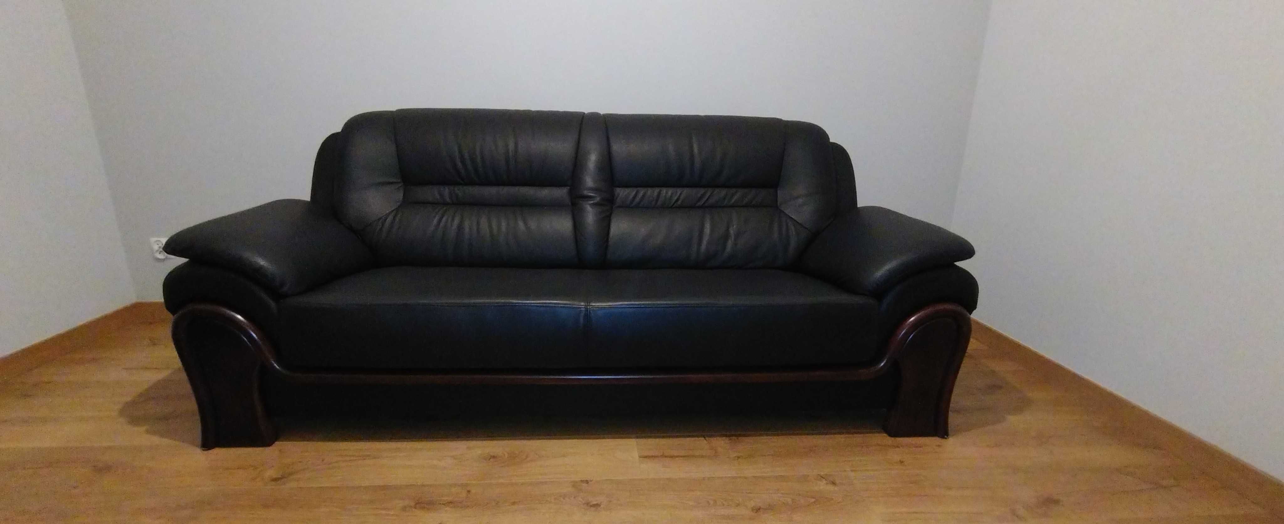 Sofa skórzana gabinetowa