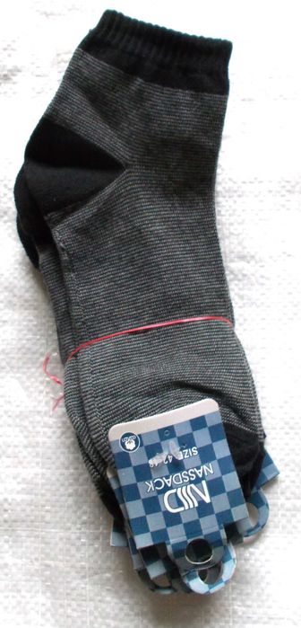 Носки летние, короткие, спортивные,размер- 25-27,-18 грив-10пар