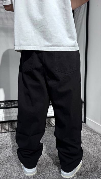 Чоловічі джинси  POLAR 93 Jeans широкі, чорні/блакитні