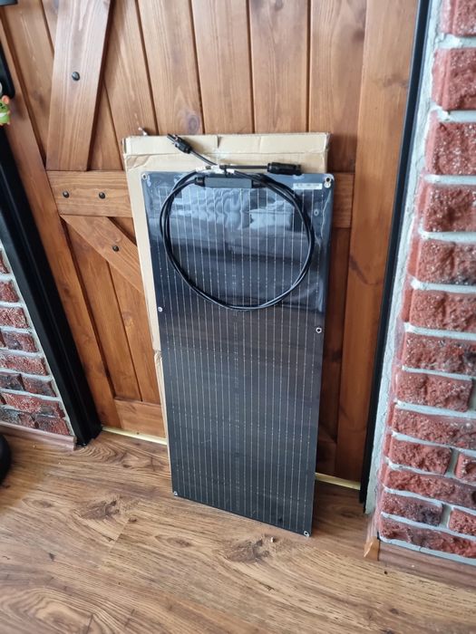 Zestaw solarny do ładowania akumulatora 80 watt panel fotowoltaika