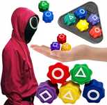 Gra Kości Kostki Gonggi Gongi Conggi Gong-Gi Gra Squid Game