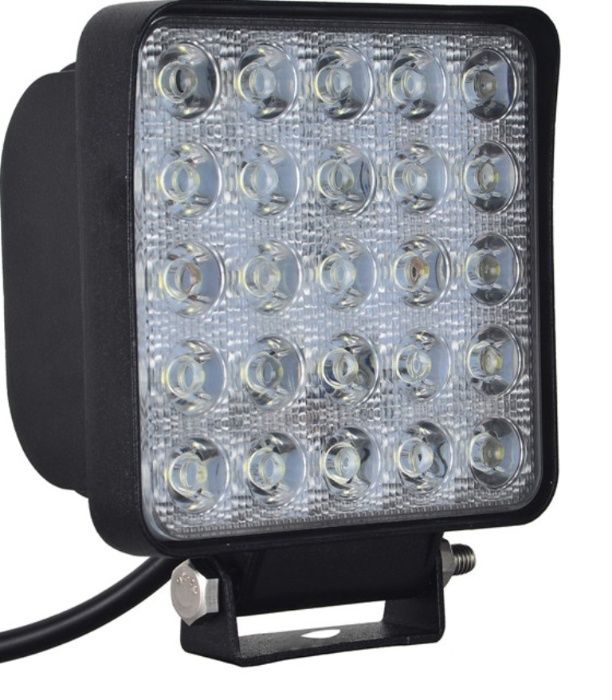 Світлодіодна (LED) фара квадратна 75W на 25 діодів 10/30V 7500 лм