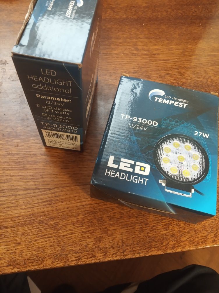 LED лампа 12 -24В, ДХО, протитуманки