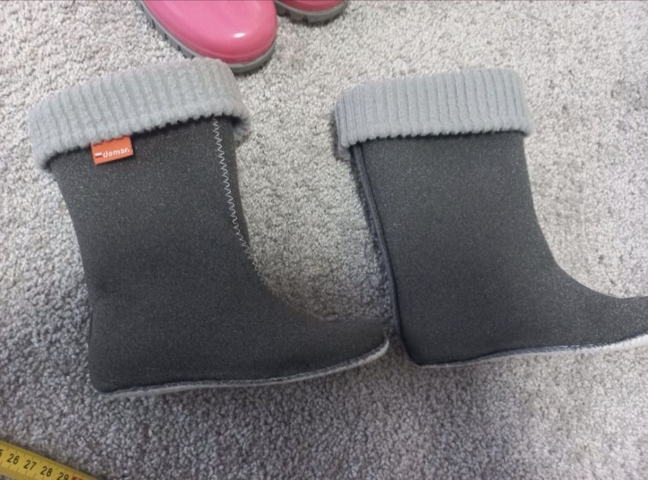 Гумові чобітки Demar 26/27 для дівчинки