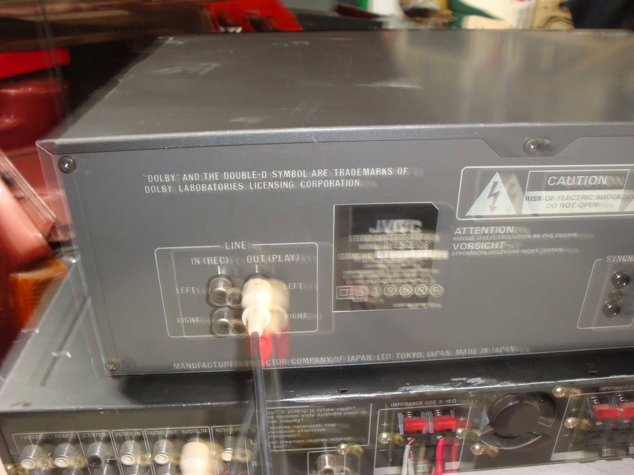 JVC deck cassetes