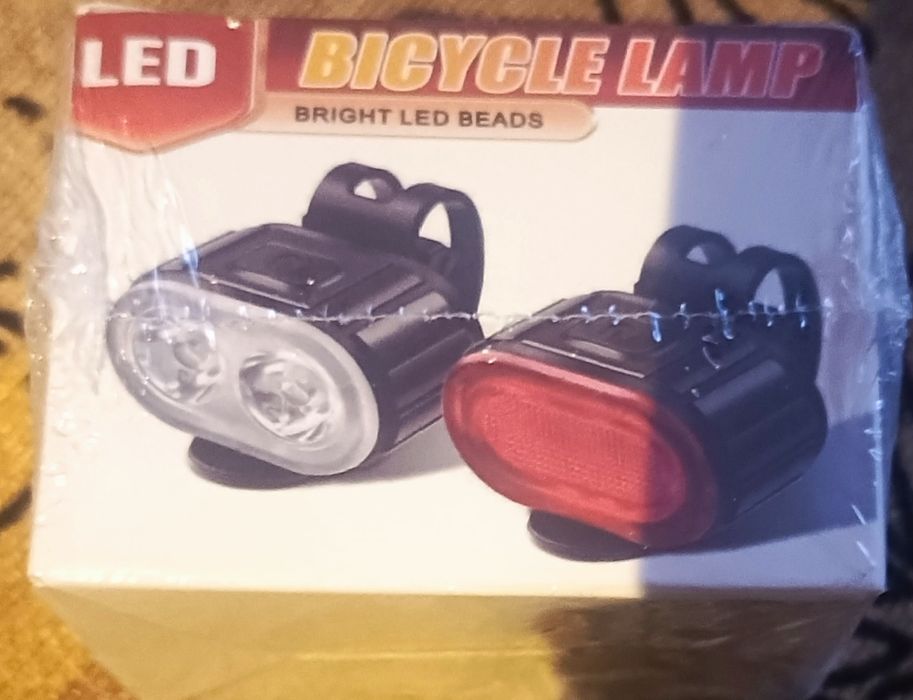 I rowerowe przód tył wodoodporne oświetlenie LED