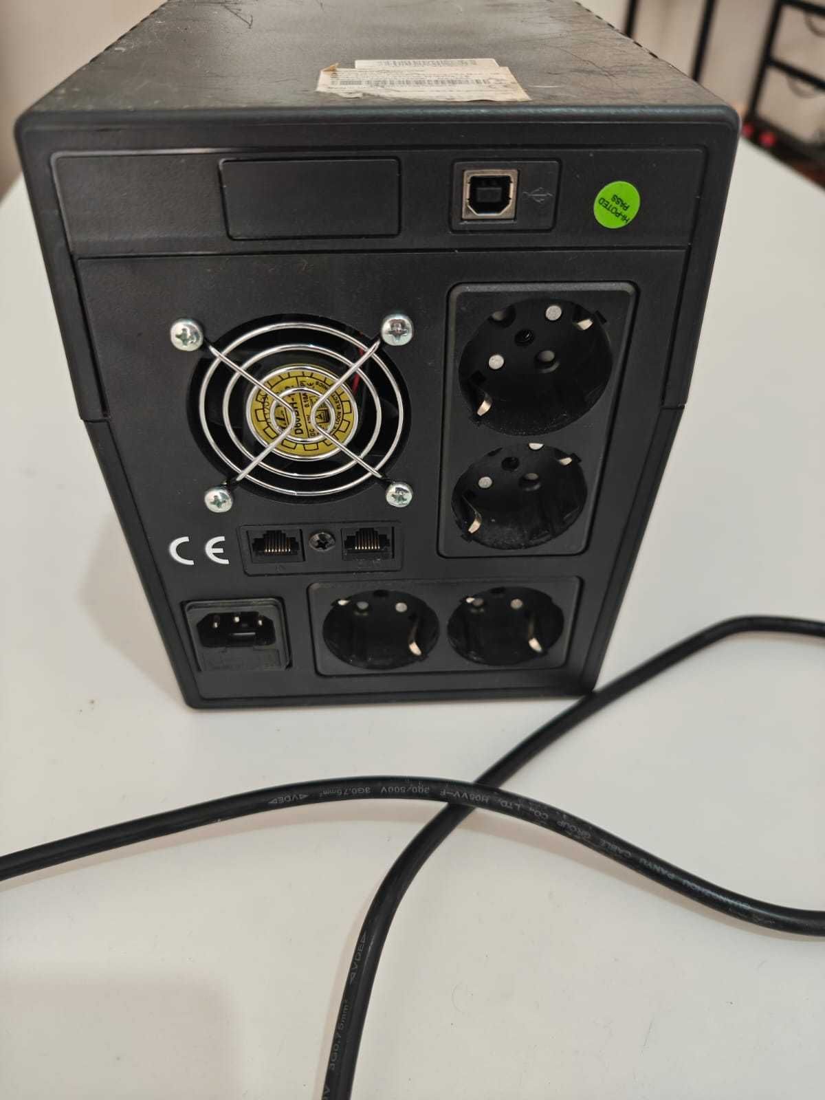 UPS PowerWalker MicroPower 2000VA / 1200W - (2 Anos de Uso)