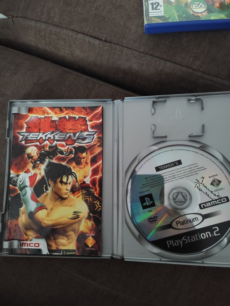 Tekken 5 platinum ps2