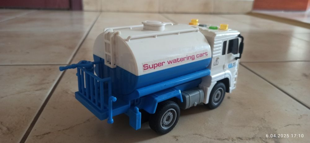 Śmieciarka + cysterna