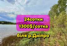 Затишна ділянка біля Дніпра. Сосни на ділянці біля Києва