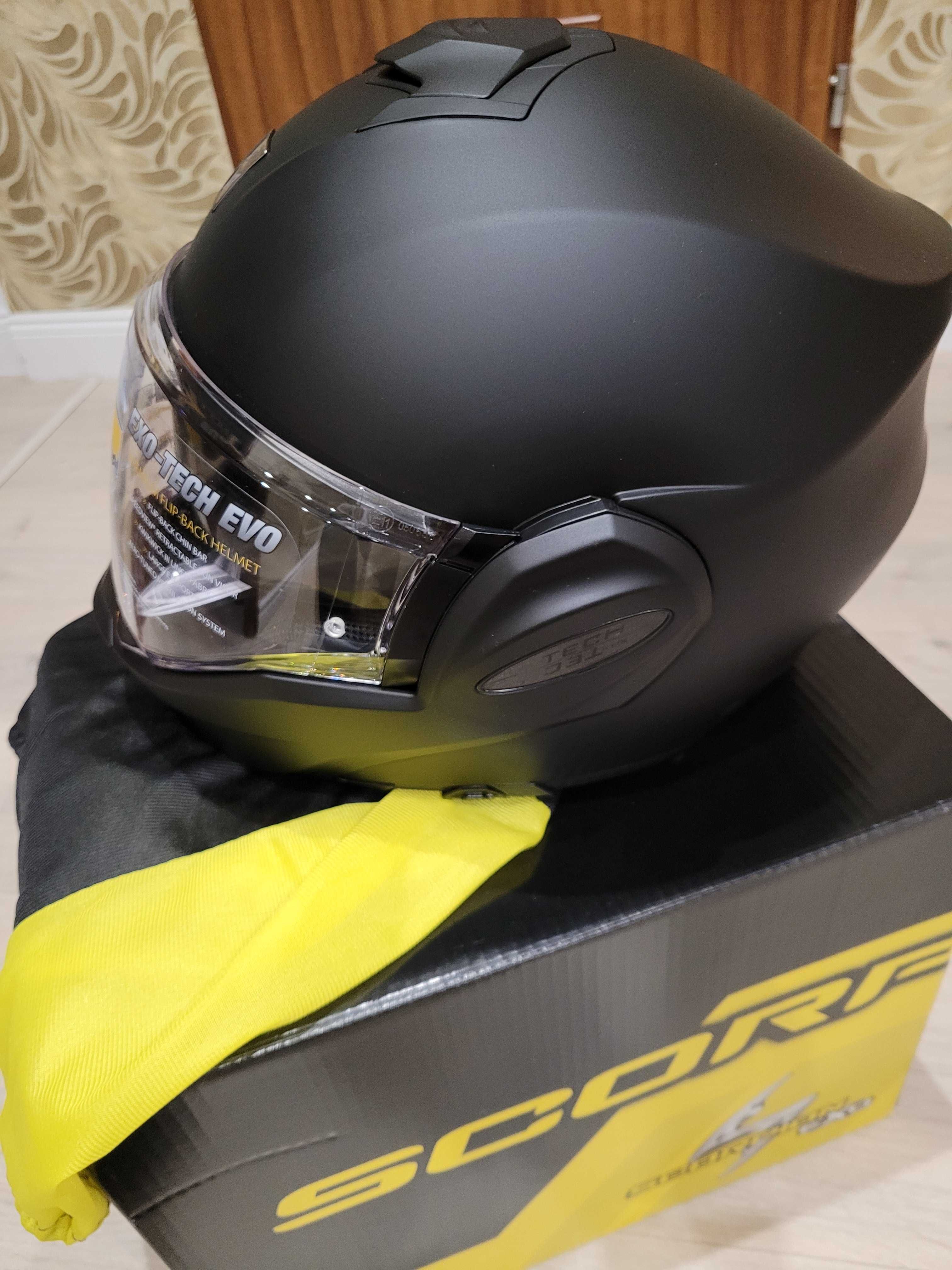 Kask Scorpion Exo -Tech Evo  solid r. L