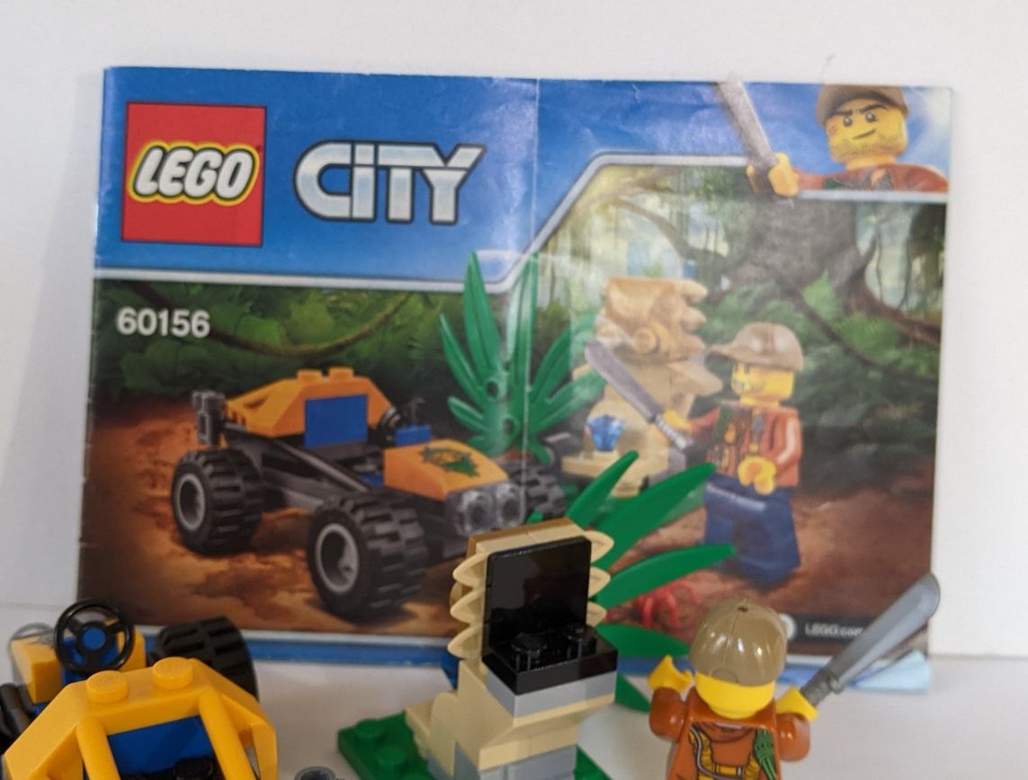 Lego City 60156 dżungla terenówka pająk kompletny