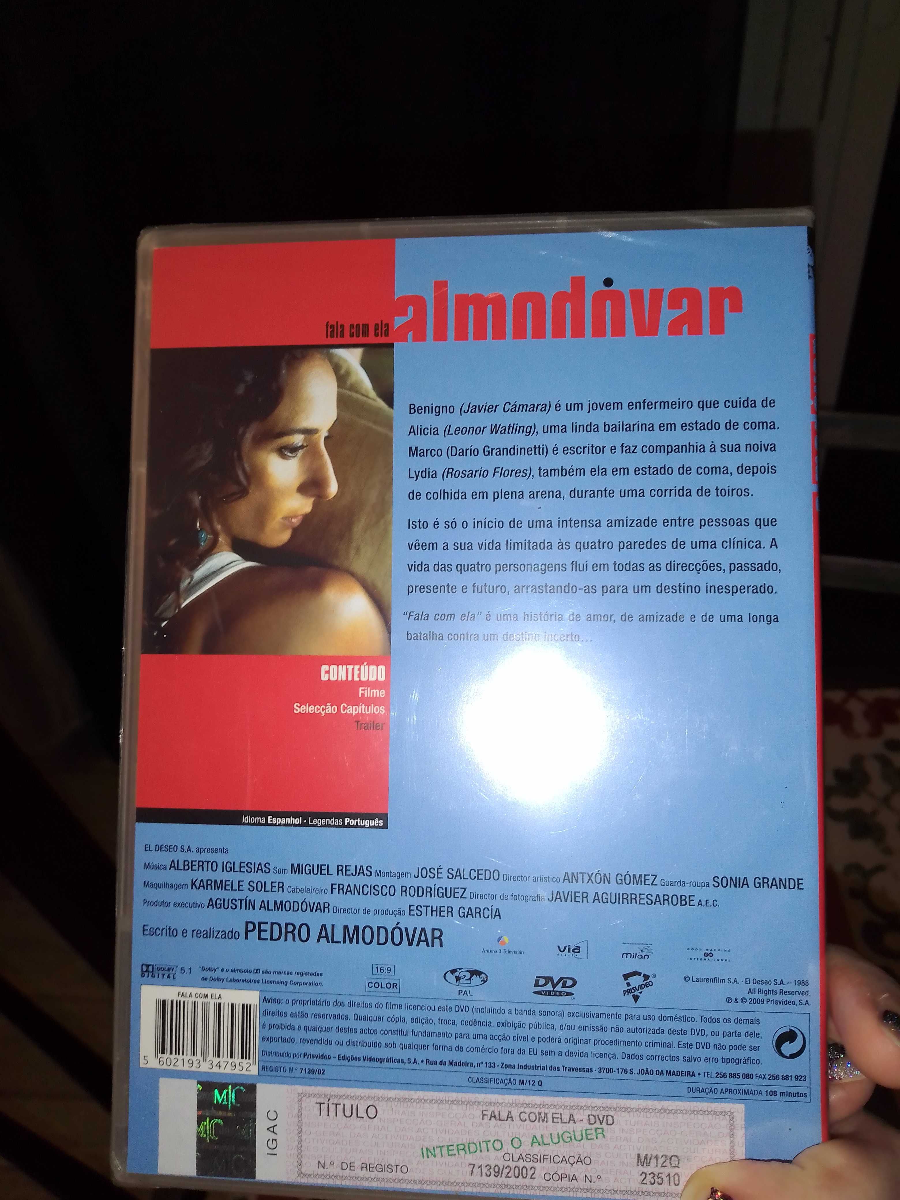 Dvds - Pedro Almodovar NOVOS