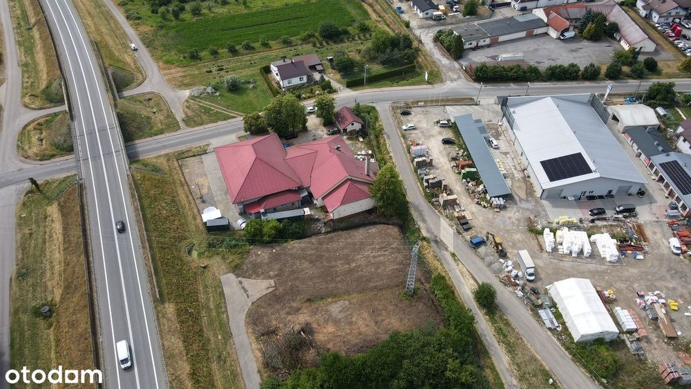 Działka budowlana usługowa inwestycyjna Wojnicz