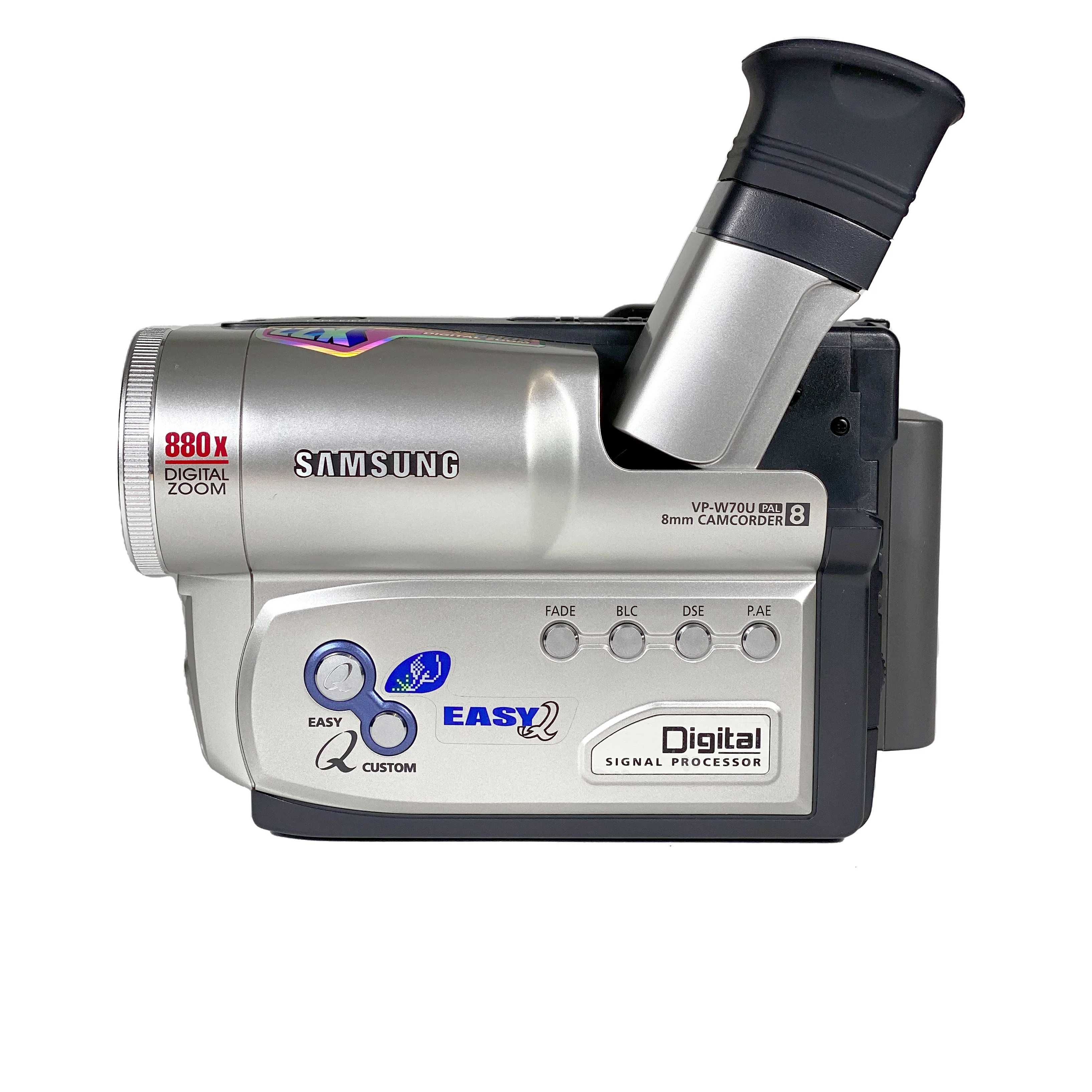 Câmara / Maquina de Filmar Cassete -  Marca SAMSUNG Modelo VP-W70 HI 8