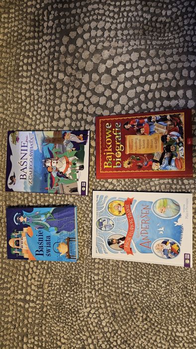 Stan bdb 4szt BAŚNIE i bajkowe biografie