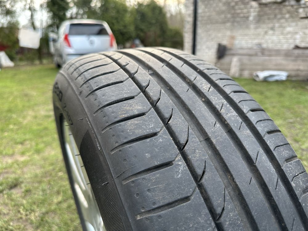 KOMPLET Alufelgi 5x112 opony 205/55R16 91V z 2023 r.