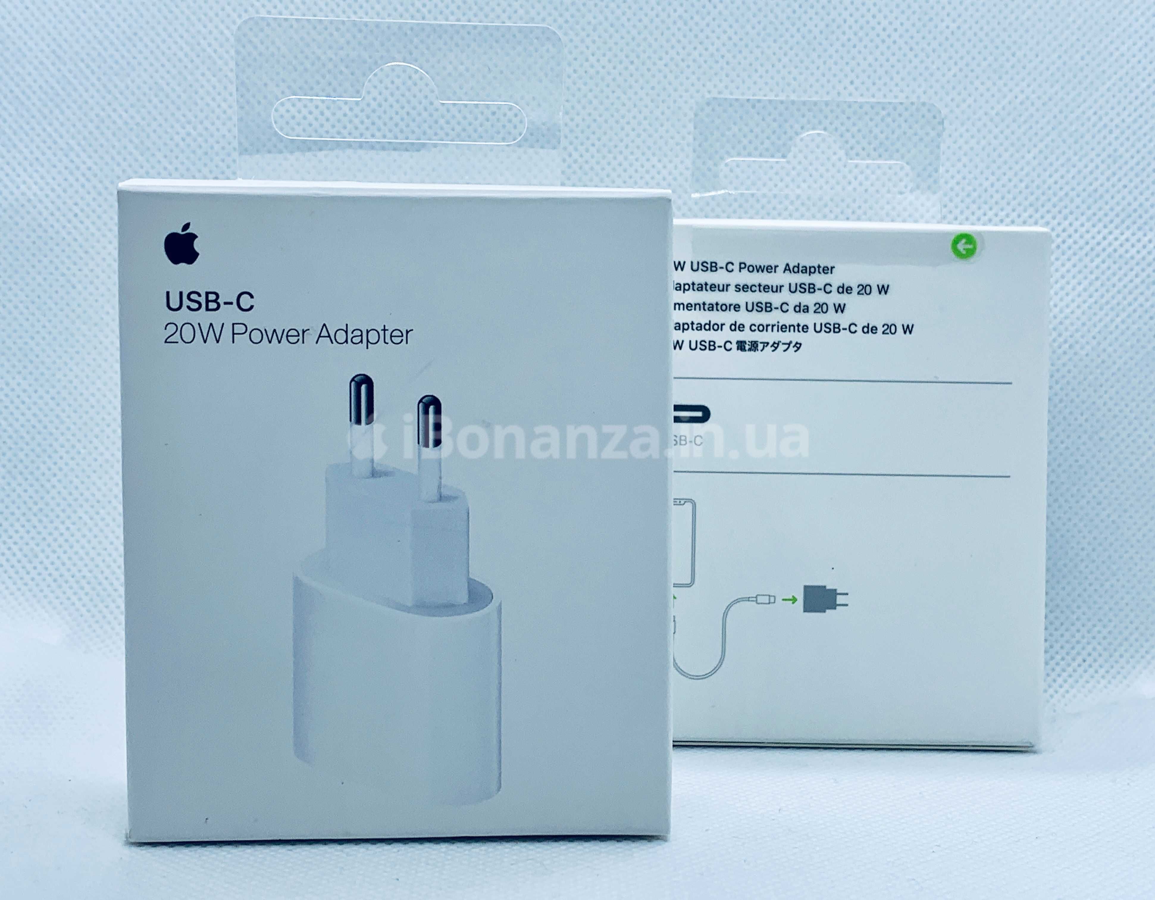 Зарядной блок 18W ОРИГИНАЛ Apple быстрая зарядка 20W для iPhone