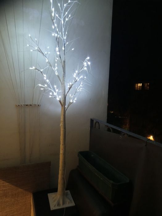 Drzewko świecące Brzózka wys.120 cm