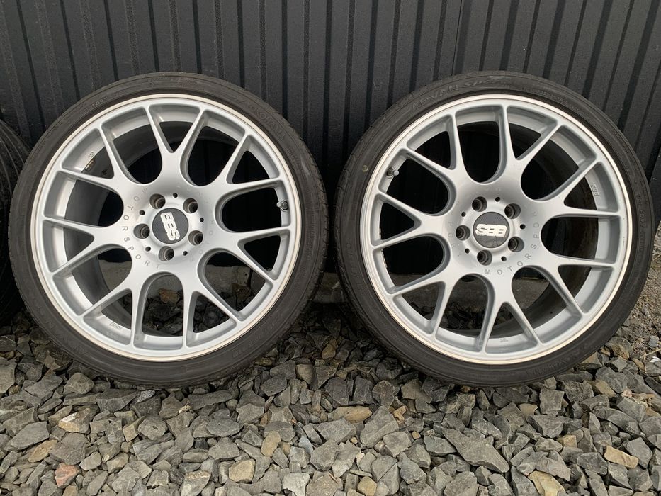 Колеса, диски 5 112 R19 BBS Motosport CH-R 123 Різноширокі