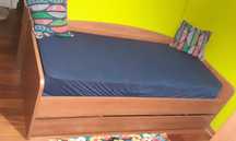 Cama solteiro com gaveta