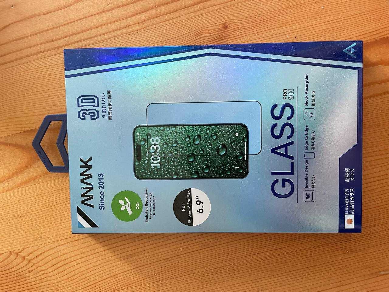 Anank 3D Invisible Edge To Edge Full Coverage For Iphone 16 Pro Max