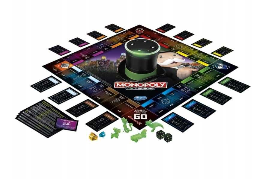 Hasbro Monopoly Voice Banking elektroniczna