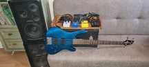 powermikser+kolumny/gitara basowa/efekty gitarowe