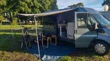 Transit kamper auto gotowe do wyjazdu