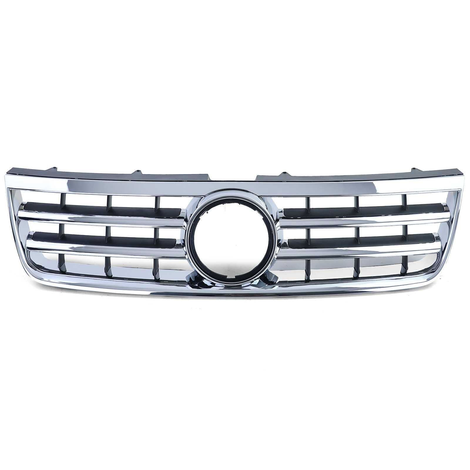 Grelha cromada e preta para VW Touareg 7L 2002 a 2006