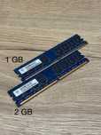 Pamięć ram 1 + 2 gb NANYA DDR2 DIMM