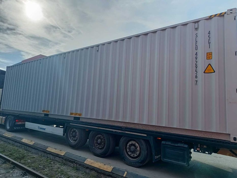 Kontener magazynowy 40HC (12 m) NOWY - Transport Cała Polska