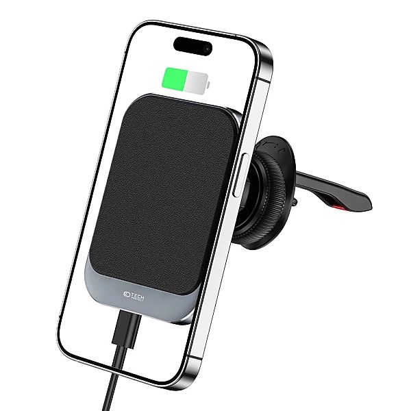 Tech-Protect Mm15W-V2 Magnetic Magsafe Vent Car Mount Wireless Charger