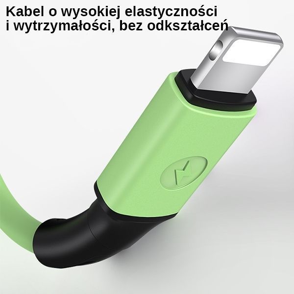 Kabel do iPhone Usams U52 Fast Charge 2A, Biały 1M